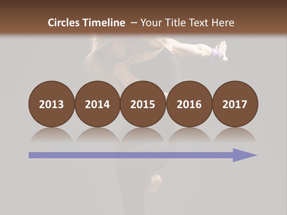 Young Performer Acrobat PowerPoint Template