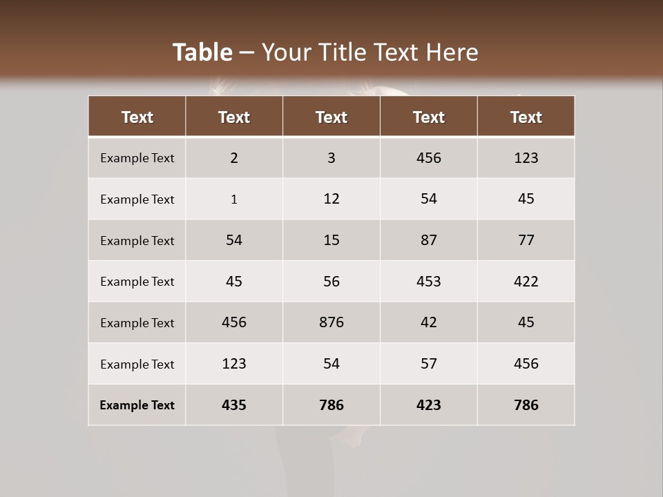 Young Performer Acrobat PowerPoint Template