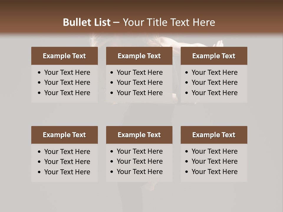 Young Performer Acrobat PowerPoint Template