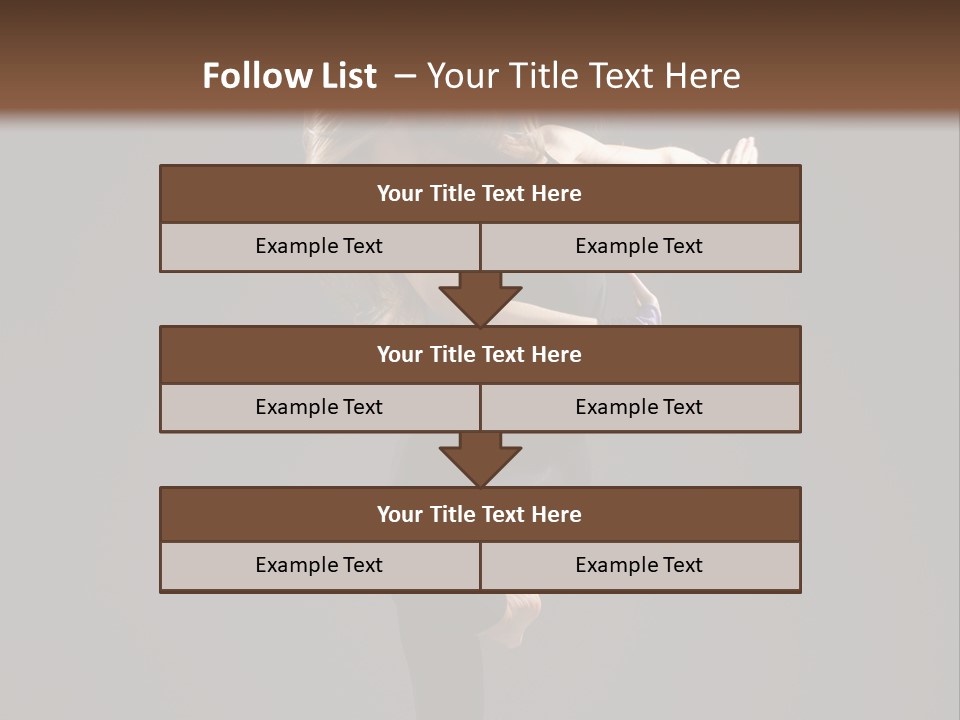 Young Performer Acrobat PowerPoint Template