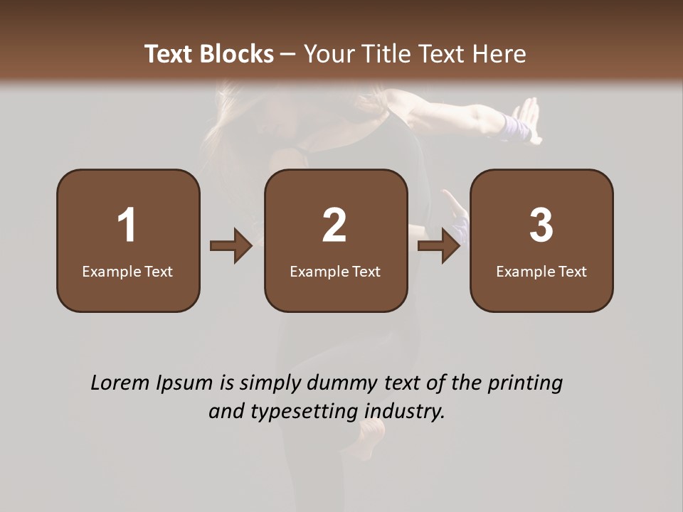 Young Performer Acrobat PowerPoint Template