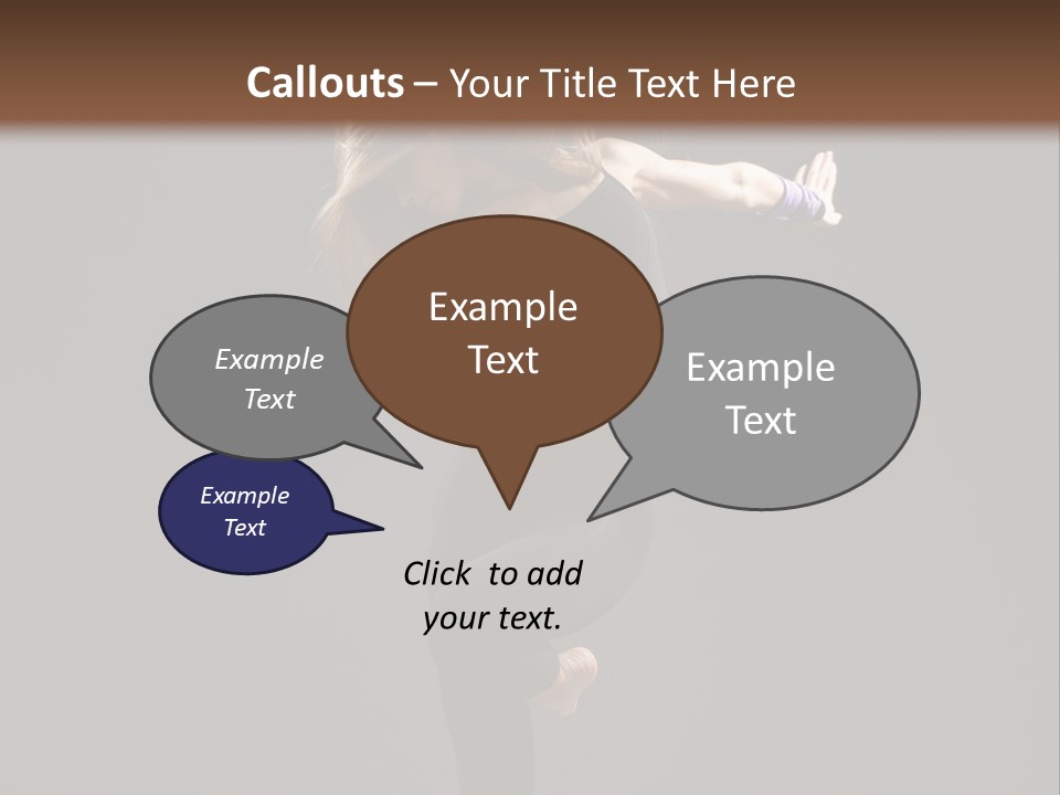 Young Performer Acrobat PowerPoint Template