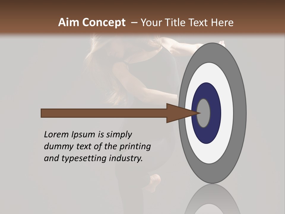 Young Performer Acrobat PowerPoint Template