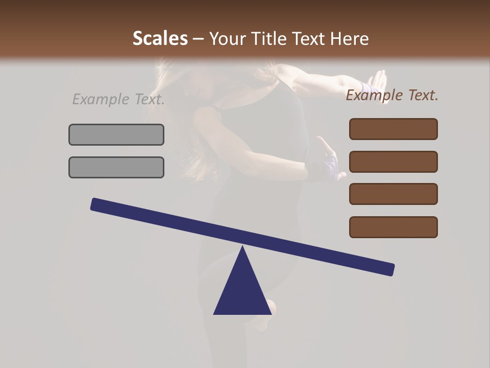 Young Performer Acrobat PowerPoint Template