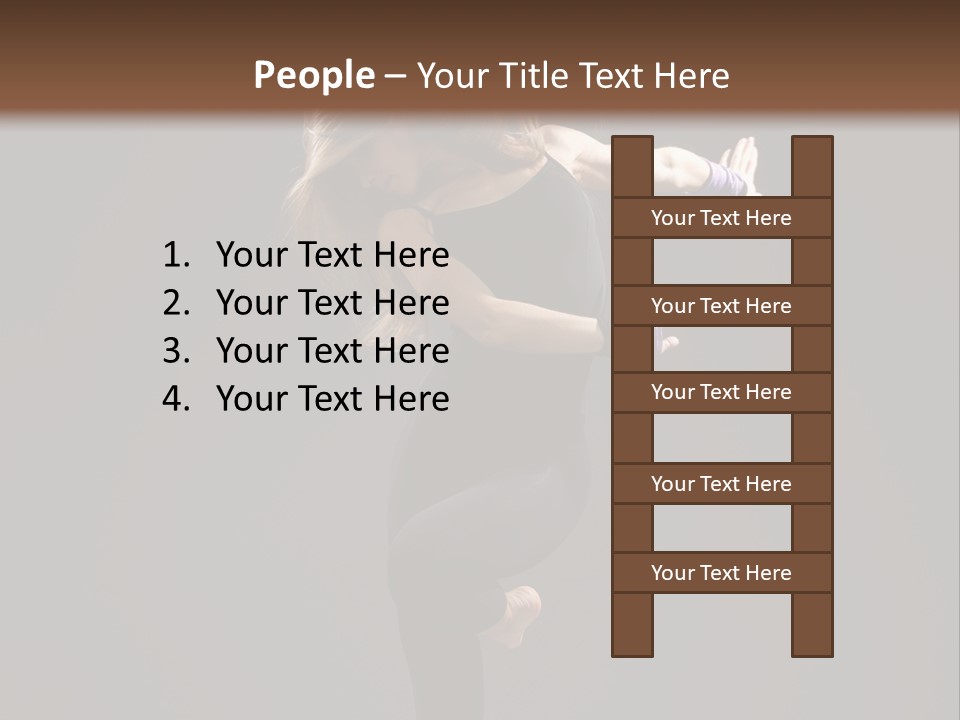 Young Performer Acrobat PowerPoint Template