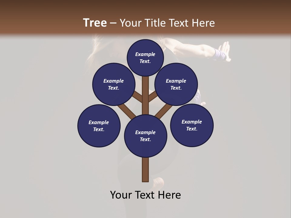 Young Performer Acrobat PowerPoint Template