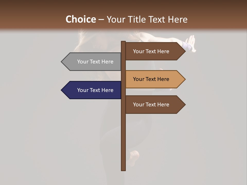 Young Performer Acrobat PowerPoint Template
