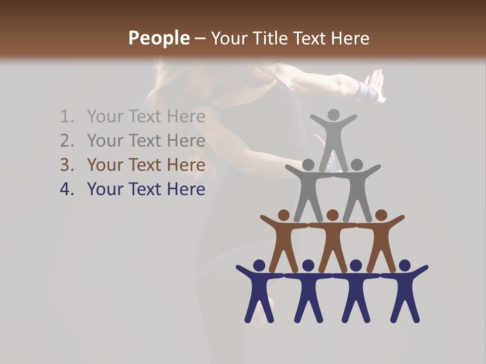 Young Performer Acrobat PowerPoint Template