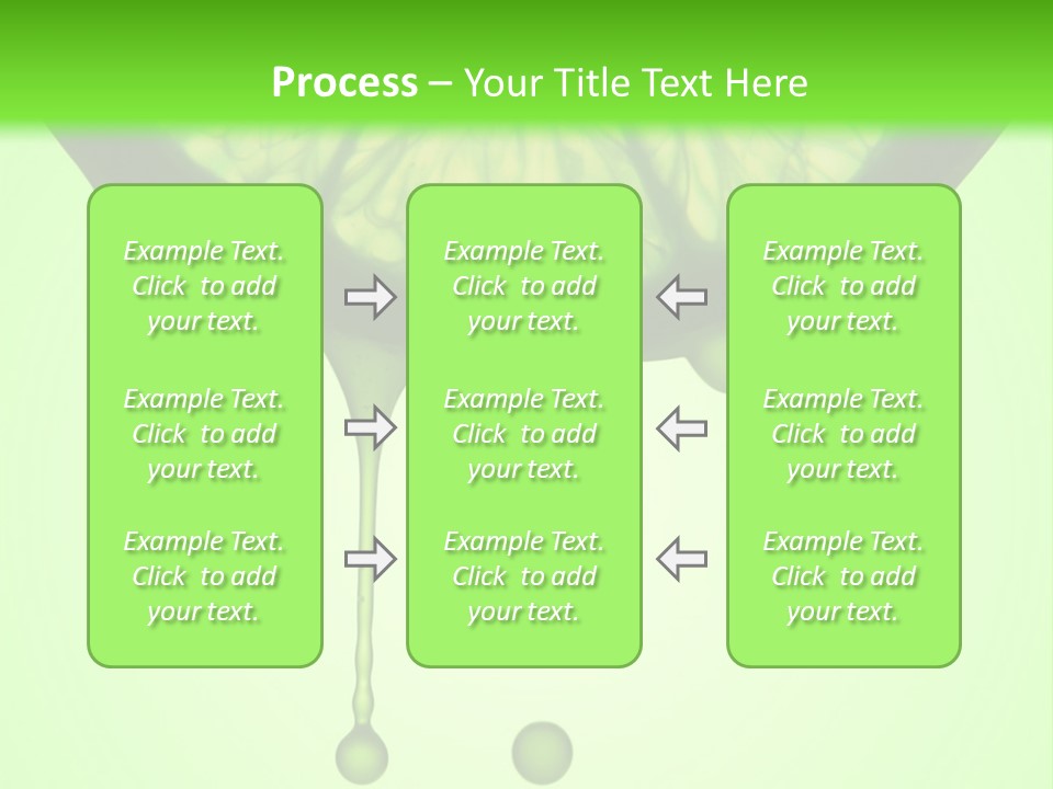 A Slice Of Lime With Drops Of Water On A Green Background PowerPoint Template