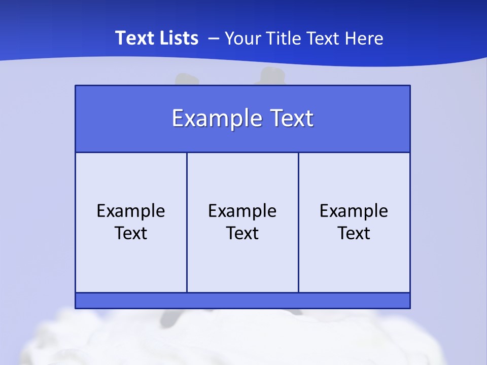 Two Figurines Are Standing On Top Of A Cake PowerPoint Template