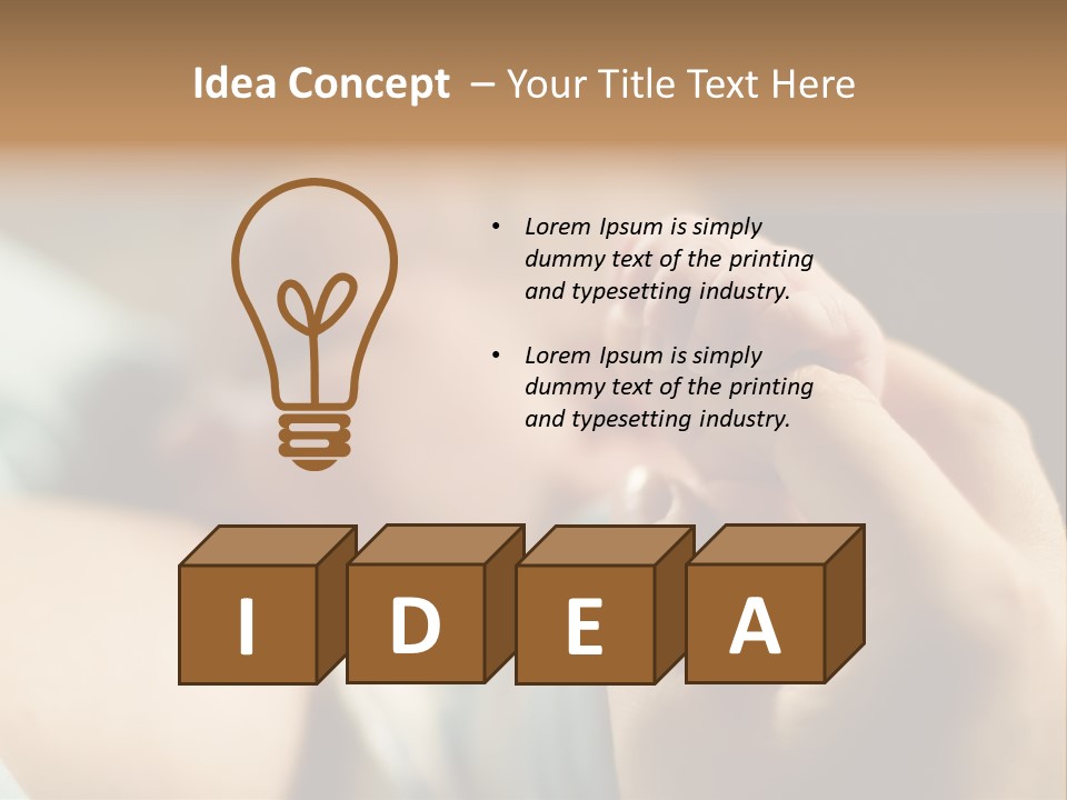 Background Living Leadership PowerPoint Template