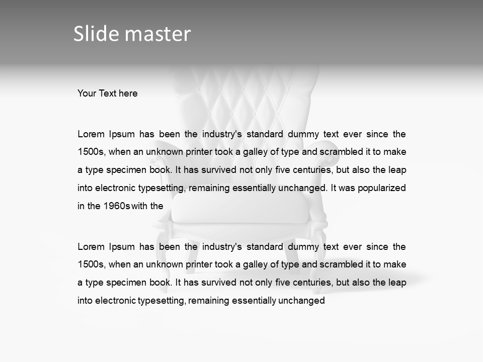 Background Living Leadership PowerPoint Template