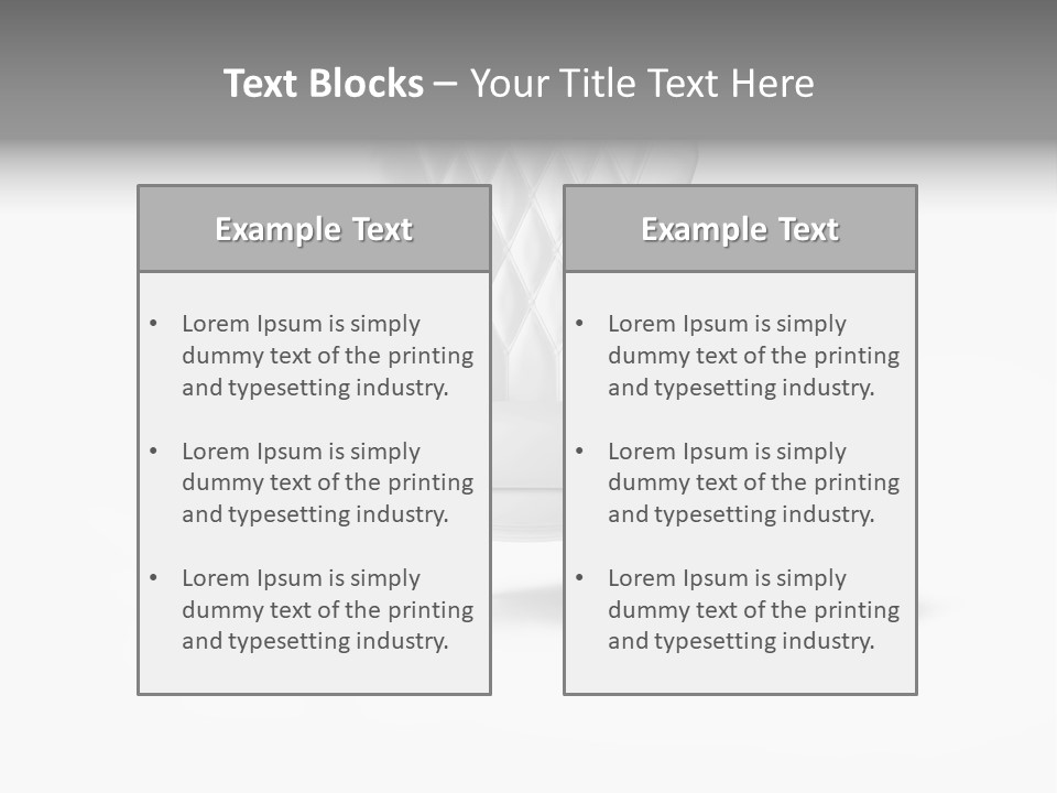 Background Living Leadership PowerPoint Template