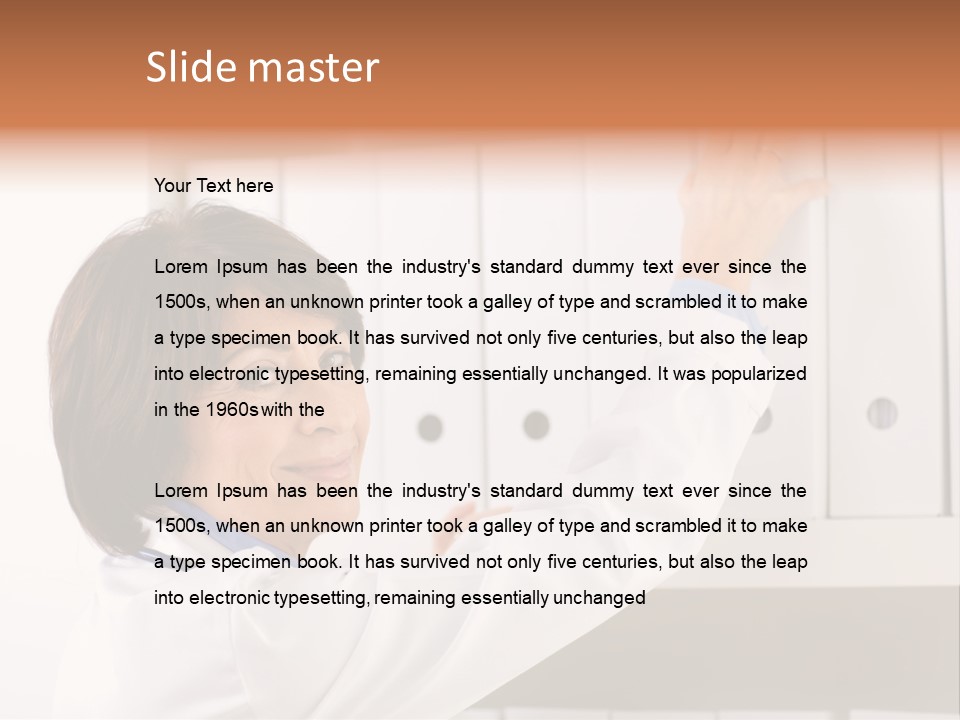 Casual Attractive Physician PowerPoint Template