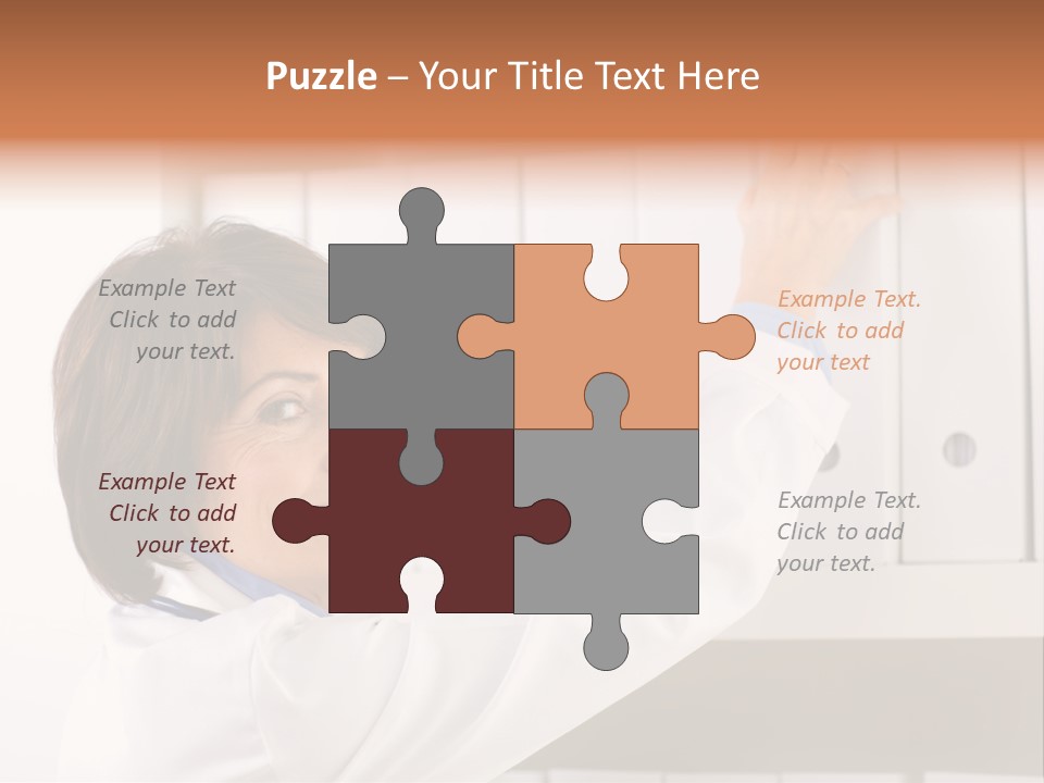 Casual Attractive Physician PowerPoint Template