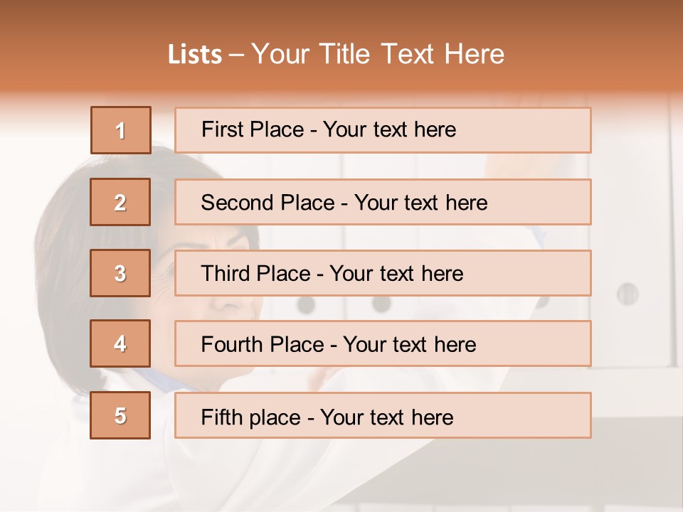 Casual Attractive Physician PowerPoint Template