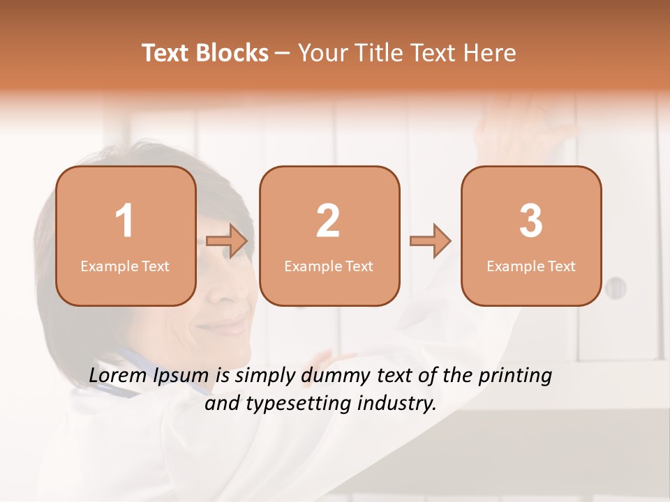 Casual Attractive Physician PowerPoint Template