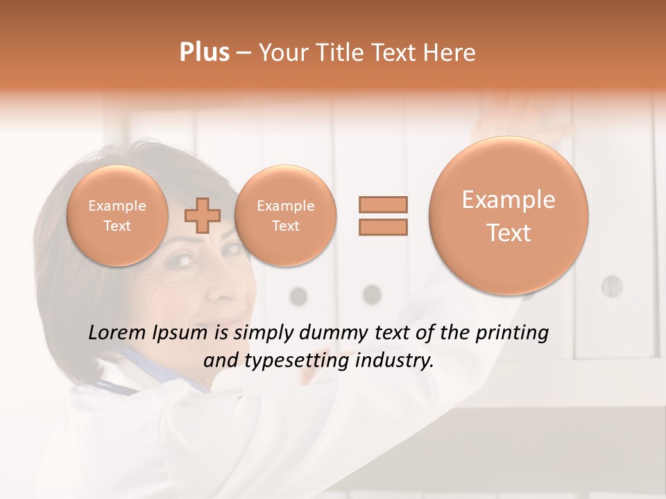 Casual Attractive Physician PowerPoint Template