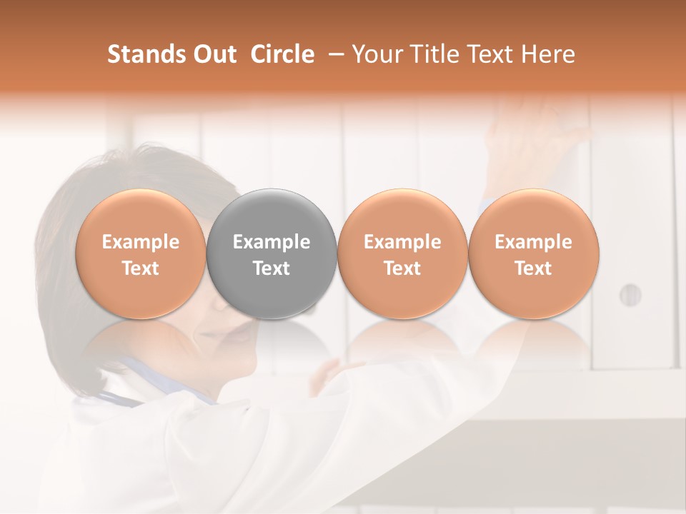 Casual Attractive Physician PowerPoint Template