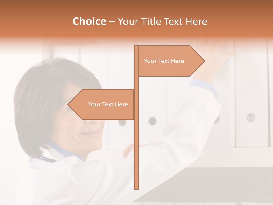 Casual Attractive Physician PowerPoint Template