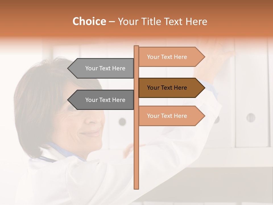 Casual Attractive Physician PowerPoint Template