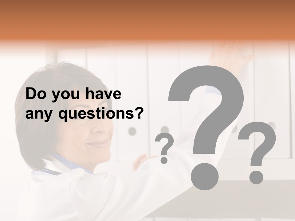 Casual Attractive Physician PowerPoint Template