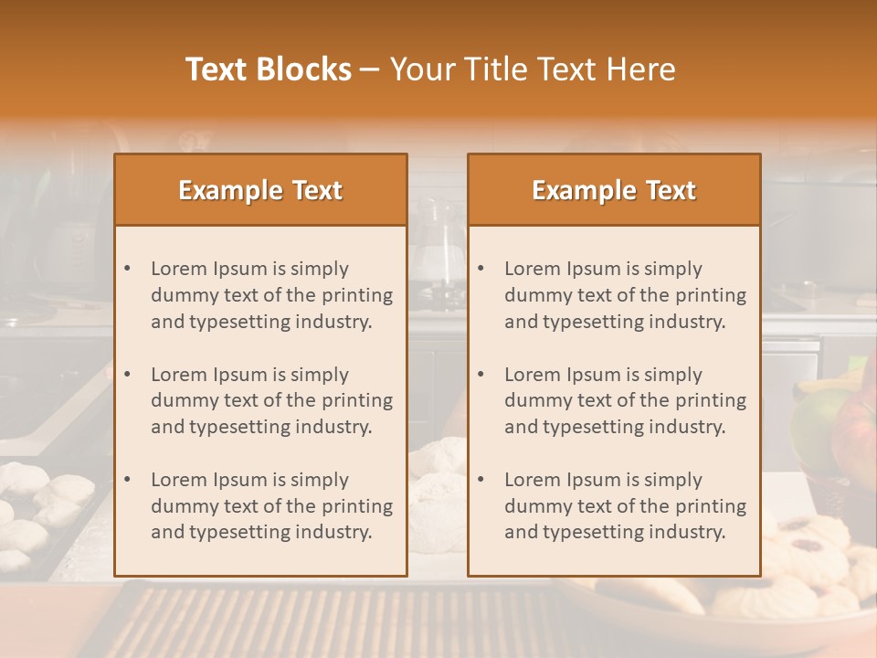 Baker Preparation Skill PowerPoint Template