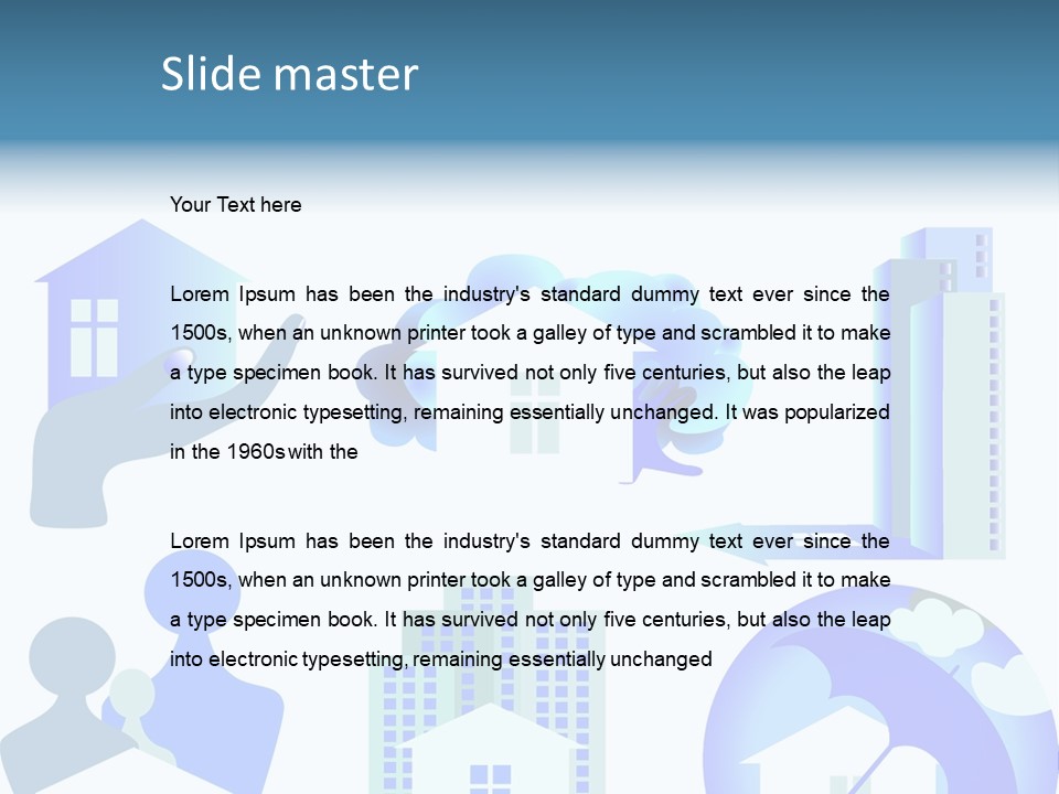 Sale Company Art PowerPoint Template