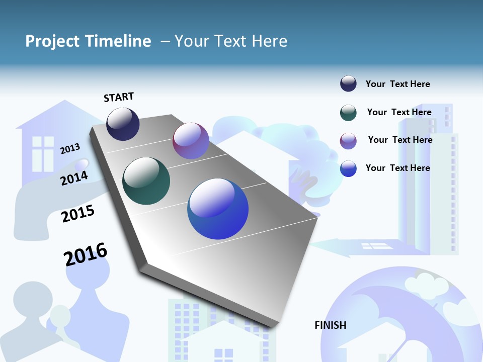 Sale Company Art PowerPoint Template