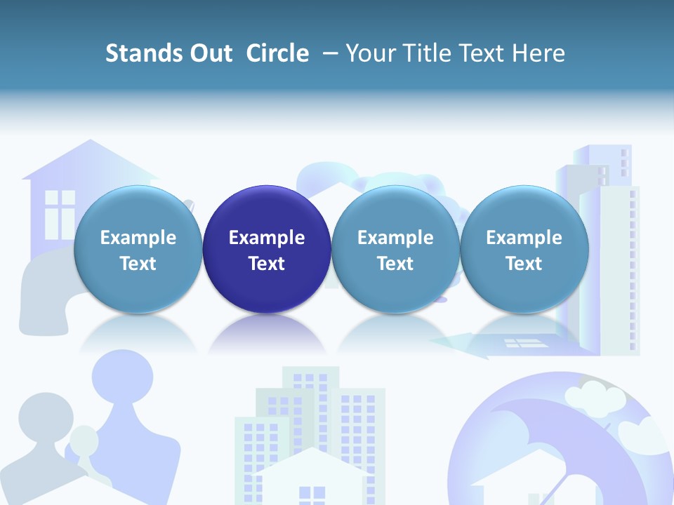 Sale Company Art PowerPoint Template