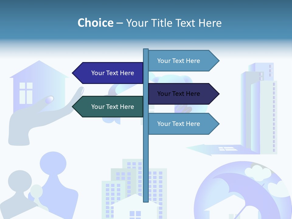 Sale Company Art PowerPoint Template
