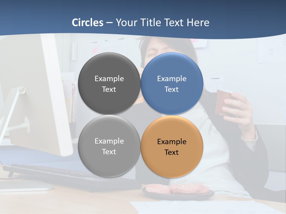 Golf Ball Drive Match PowerPoint Template