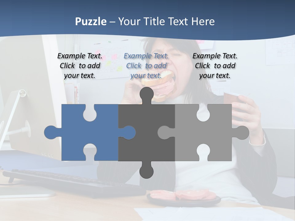 Golf Ball Drive Match PowerPoint Template