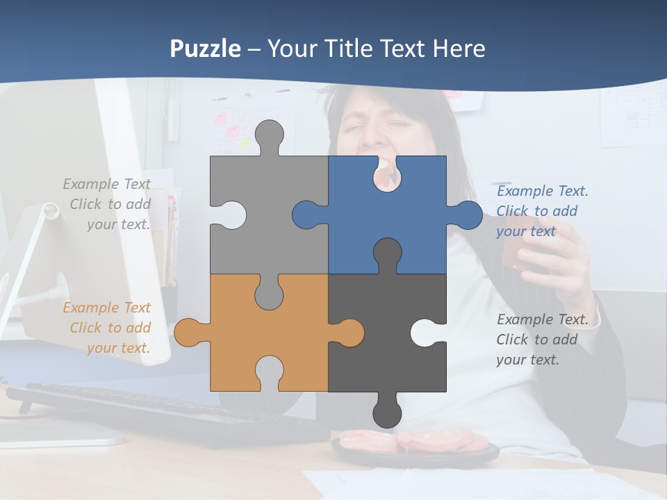 Golf Ball Drive Match PowerPoint Template