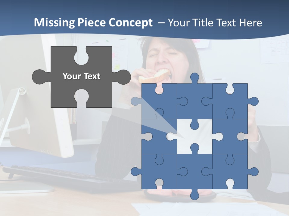 Golf Ball Drive Match PowerPoint Template