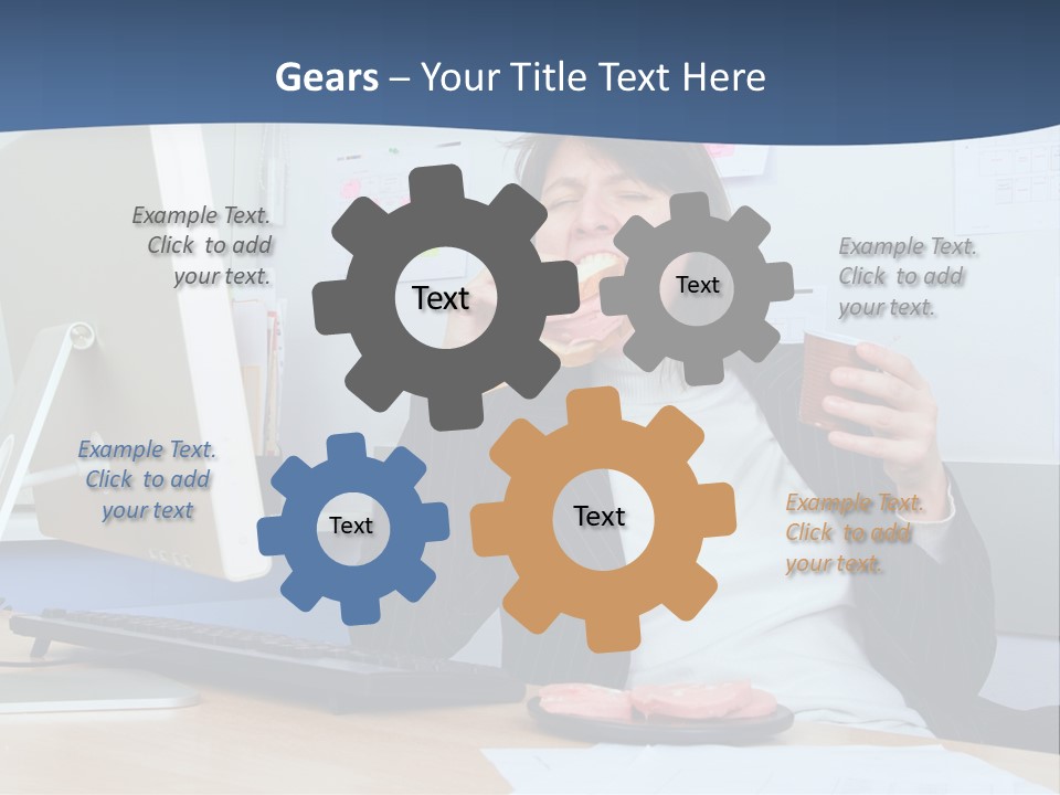 Golf Ball Drive Match PowerPoint Template