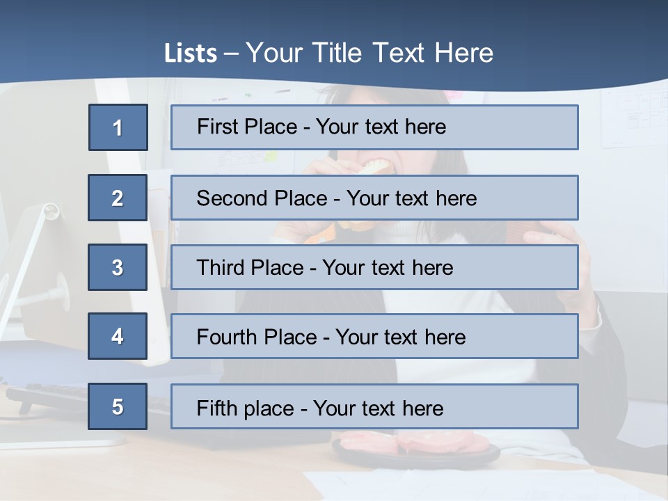 Golf Ball Drive Match PowerPoint Template