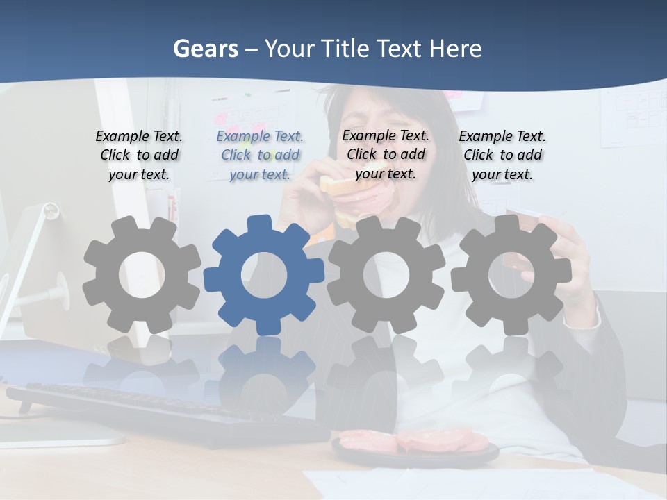 Golf Ball Drive Match PowerPoint Template