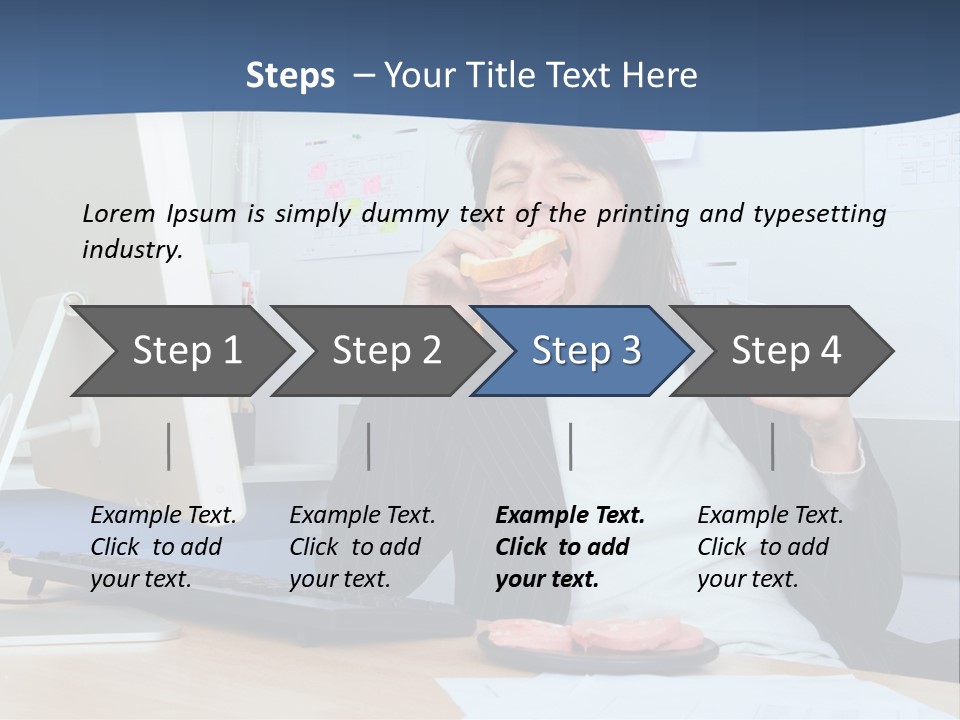 Golf Ball Drive Match PowerPoint Template