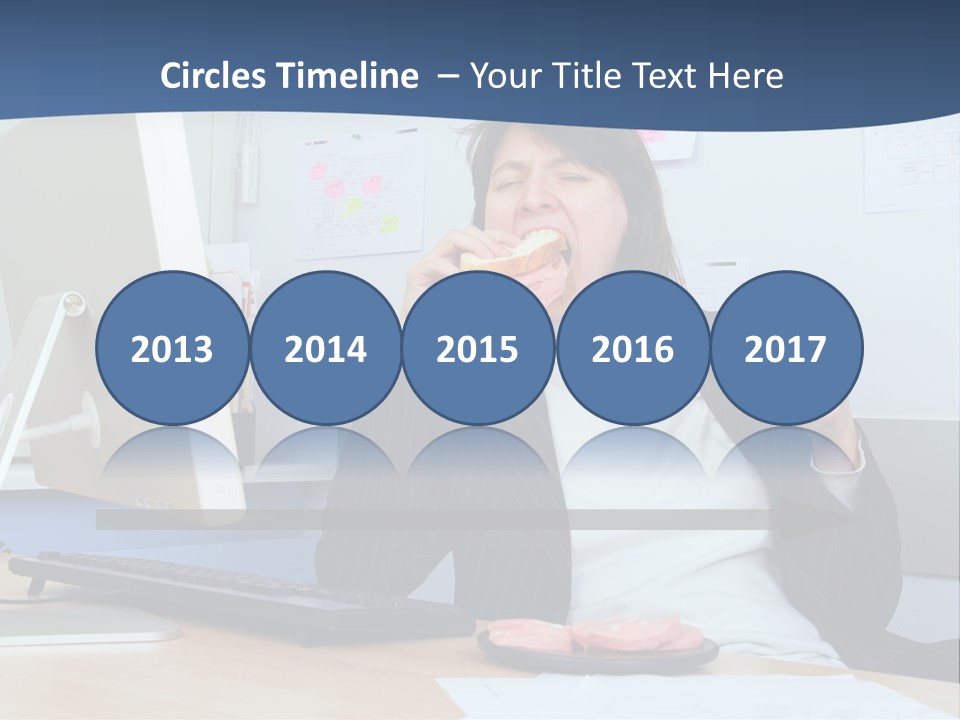 Golf Ball Drive Match PowerPoint Template