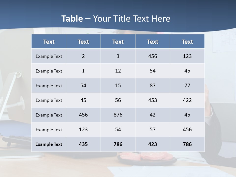 Golf Ball Drive Match PowerPoint Template
