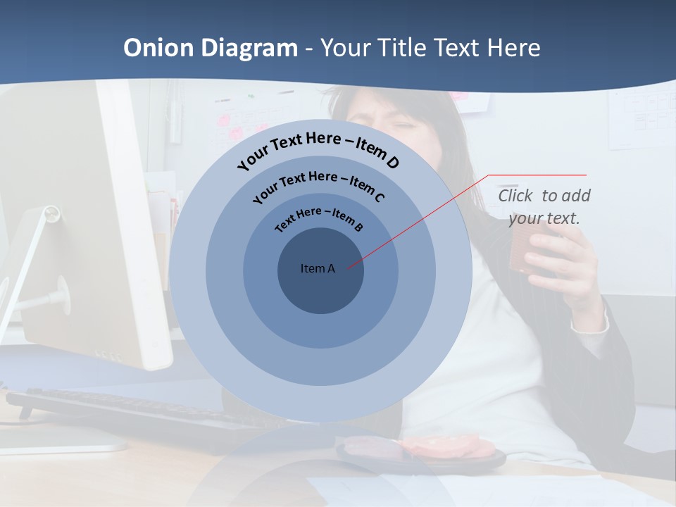 Golf Ball Drive Match PowerPoint Template