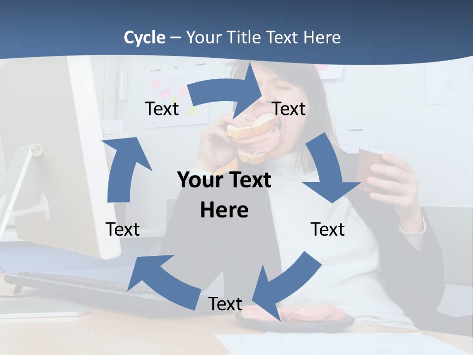 Golf Ball Drive Match PowerPoint Template