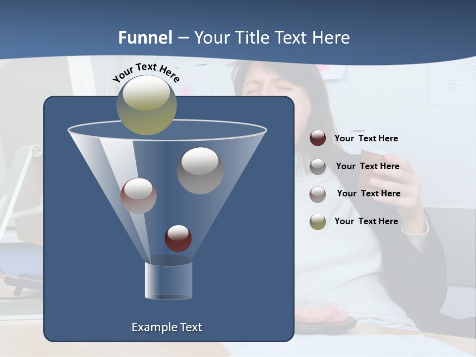 Golf Ball Drive Match PowerPoint Template
