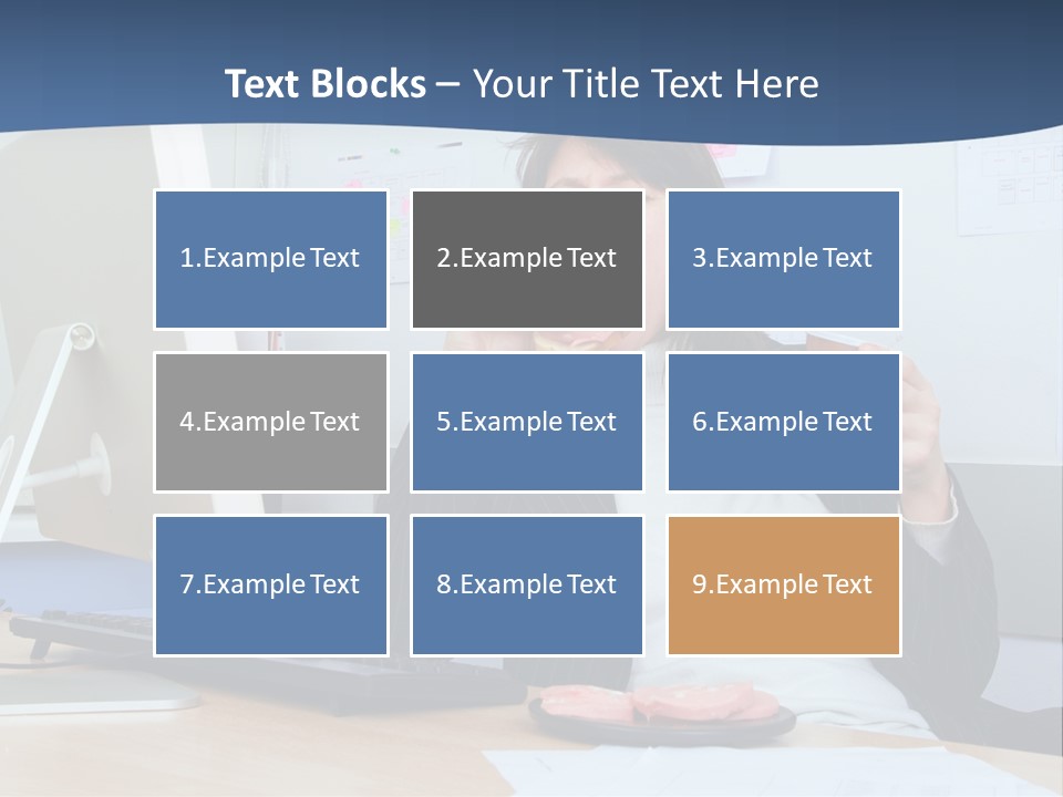 Golf Ball Drive Match PowerPoint Template