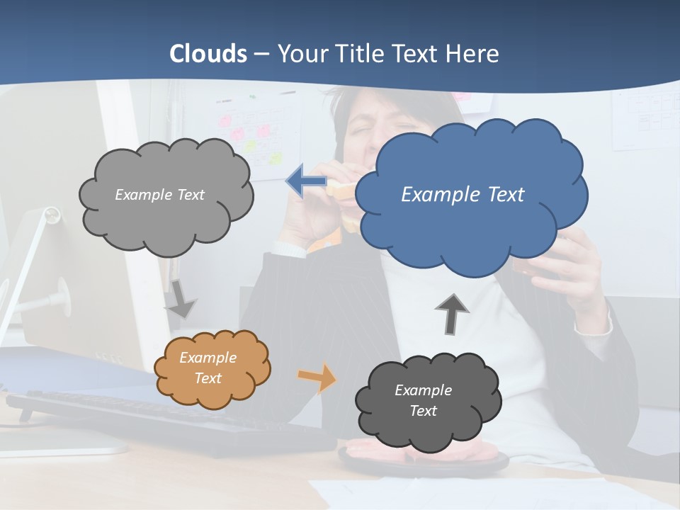Golf Ball Drive Match PowerPoint Template