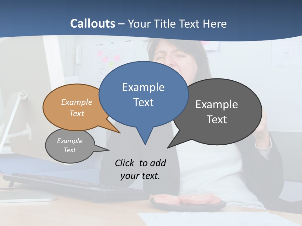 Golf Ball Drive Match PowerPoint Template