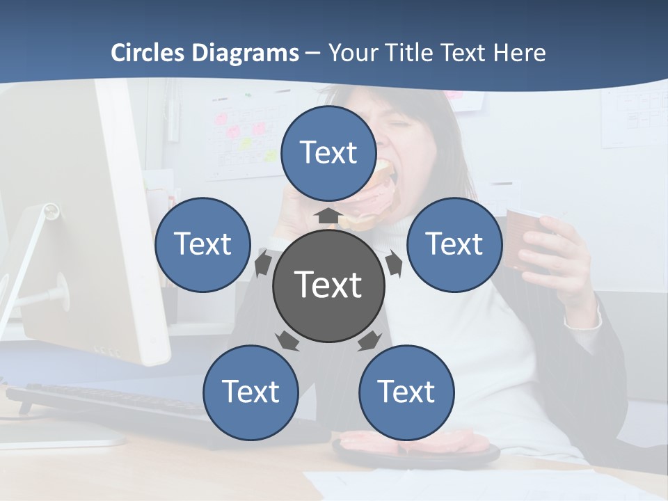 Golf Ball Drive Match PowerPoint Template