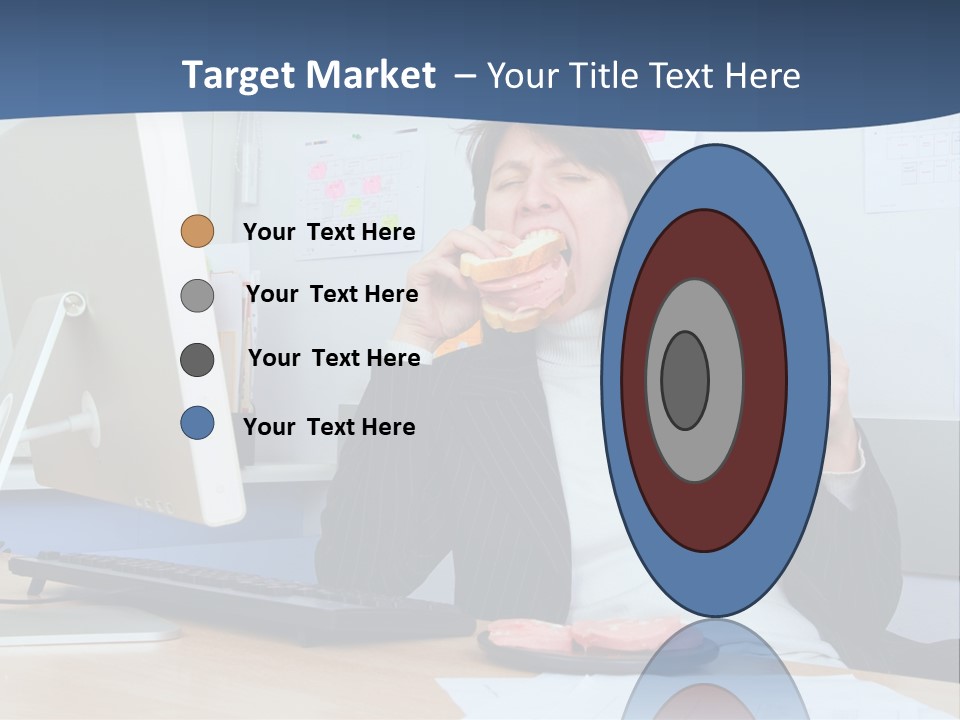 Golf Ball Drive Match PowerPoint Template