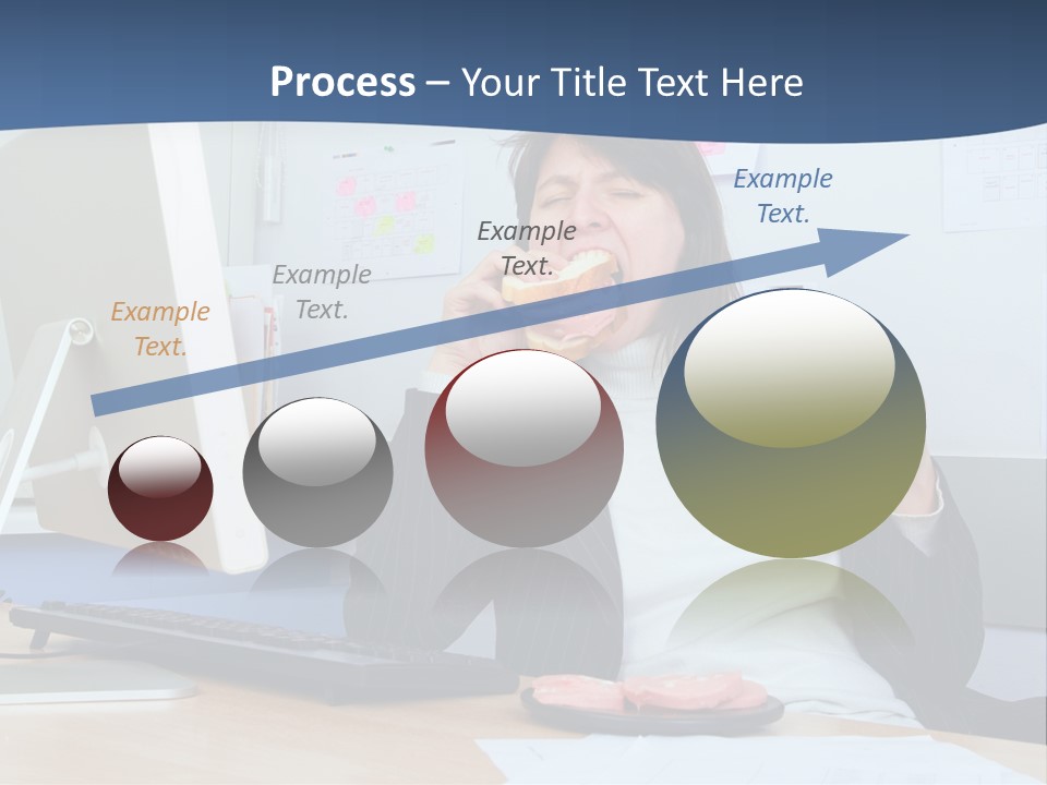 Golf Ball Drive Match PowerPoint Template